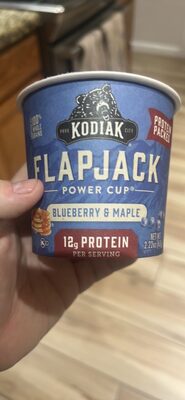 Blueberry & Maple Power Cup Flapjack, Blueberry & Maple