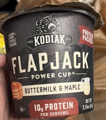Buttermilk & Maple Flapjack Power Cup, Buttermilk & Maple