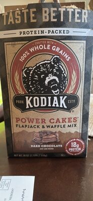 Dark Chocolate Power Cakes Flapjack & Waffle Mix, Dark Chocolate