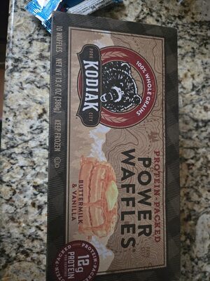 Buttermilk & Vanilla Power Waffles, Buttermilk & Vanilla