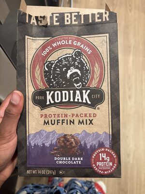 Double Dark Chocolate Muffin Mix, Double Dark Chocolate