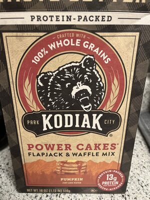 Pumpkin Flax Energy Cakes Flapjack & Waffle Mix, Pumpkin Flax