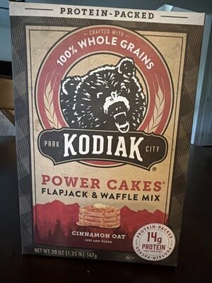 Cinnamon Oat Power Cakes Flapjack & Waffle Mix, Cinnamon Oat