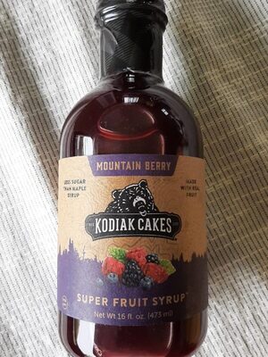 Mountain Berry Super Fruit Syrup, Mountain Berry