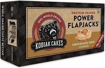 Chocolate Chip Protein-Packed Flapjacks, Chocolate Chip