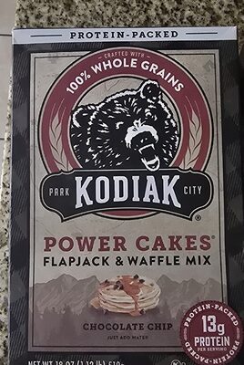 Chocolate Chip Power Cakes Flapjack & Waffle Mix, Chocolate Chip