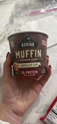 Chocolate Chip Muffin Power Cup, Chocolate Chip