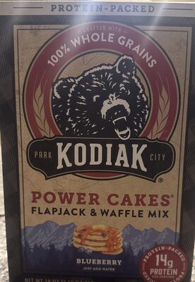 Blueberry Power Cakes Flapjack & Waffle Mix, Blueberry