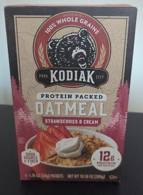 Strawberries & Cream Oatmeal, Strawberries & Cream