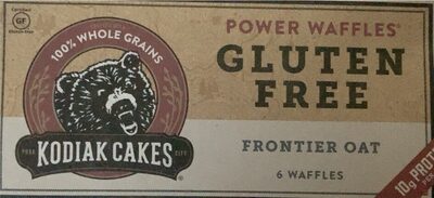 Frontier Oat Gluten Free Power Waffles, Frontier Oat
