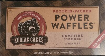 Campfire S'Mores Protein-Packed Power Waffles, Campfire S'Mores
