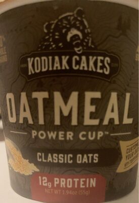 Classic Oats Power Cup Oatmeal, Classic Oats