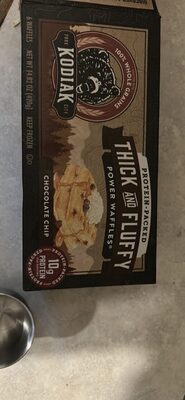 Chocolate Chip Thick And Fluffy Power Waffles, Chocolate Chip