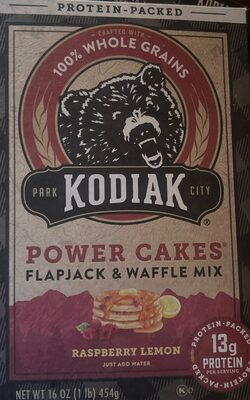 Raspberry Lemon Power Cakes Flapjack & Waffle Mix, Raspberry Lemon