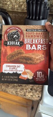 Cinnamon Oat & Apple Soft-Baked Sandwich Breakfast Bars, Cinnamon Oat & Apple