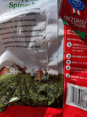 Chopped Spinach