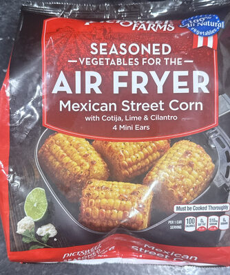 Seasoned Vegetables For The Air Fryer Mexican Street Corn
