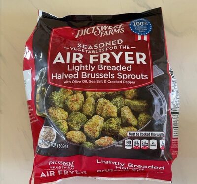 Lightly Breaded Halved Brussels Sprouts