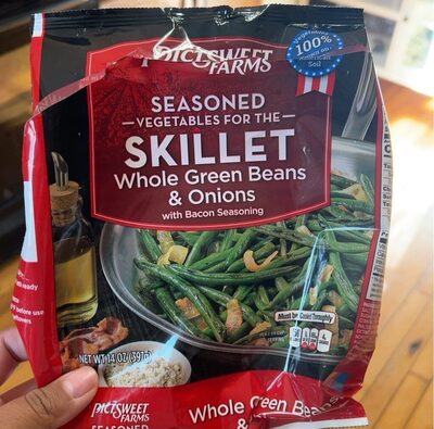 Seasoned Vegetables For The Skillet Whole Green Beans & Onions