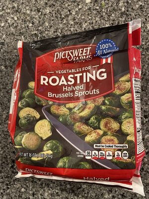 Halved Brussels Sprouts Brussels Sproutsvegetables For Roasting