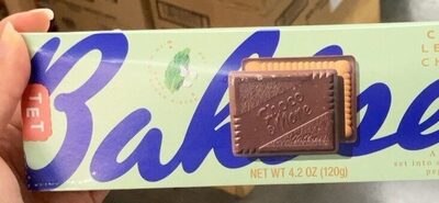 Choco Leibniz Chunky A Crisp Biscuit, Set Into A Dark Tablet With Peppermint Nibs, Choco Leibniz Chunky