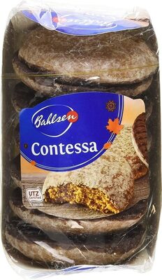 Contessa Spiced German Gingerbread With Chocolate Coating On The Bottom, Contessa