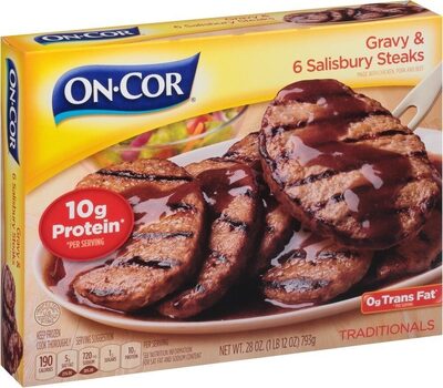 Gravy & Salisbury Steaks, Gravy & Salisbury