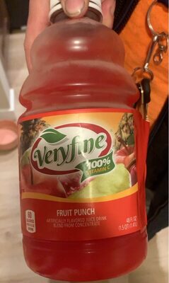Fruit Punch Flavored Juice Drink, Fruit Punch