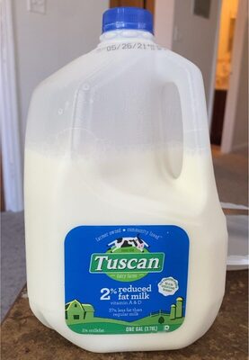 2% Reduced Fat Milk