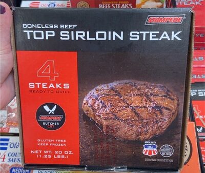 Boneless Beef Top Sirloin Steak, Boneless Beef