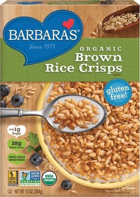 Brown Rice Crisps Cereal, Brown Rice Crisps