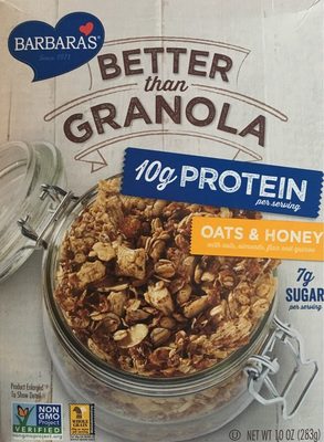 Oats & Honey With Oats, Almonds, Flax And Quinoa Better Than Granola, Oats & Honey