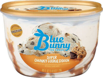 Super Chunky Cookie Dough Frozen Dairy Dessert, Cookie Dough And Chocolate Chunks, Cookie Dough Batter, Super Chunky Cookie Dough
