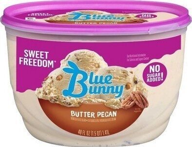 Butter Pecan Reduced Fat Ice Cream, Butter Pecan