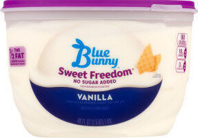 Vanilla Flavored Reduced Fat Ice Cream, Vanilla