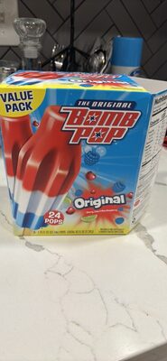 Original Cherry, Lime & Blue Raspberry Flavored Frozen Confection, Original