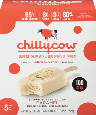 Brown Butter Salted Caramel Light Ice Cream Bars, Brown Butter Salted Caramel