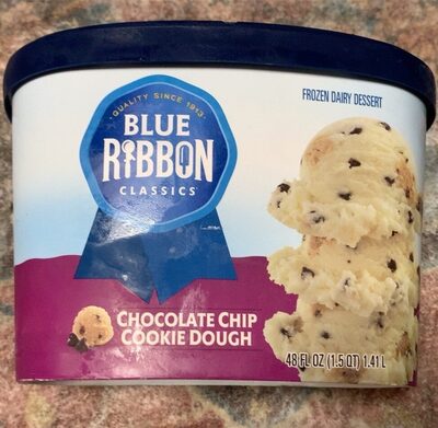 Chocolate Chip Cookie Dough Frozen Dairy Dessert, Chocolate Chip Cookie Dough