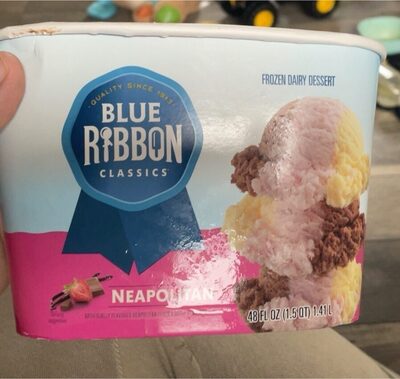 Neapolitan Frozen Dairy Dessert, Neapolitan