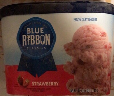 Strawberry Frozen Dairy Dessert, Strawberry