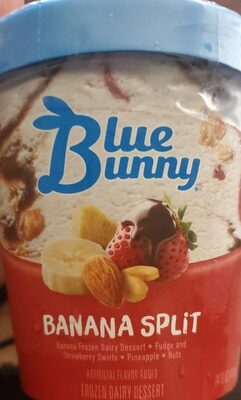 Banana Split Frozen Dairy Dessert, Banana Split