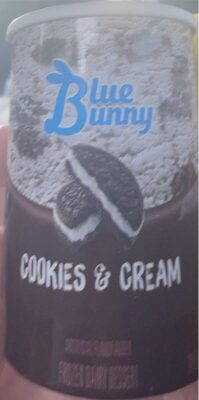 Cookies & Cream Frozen Dairy Dessert, Cookies & Cream