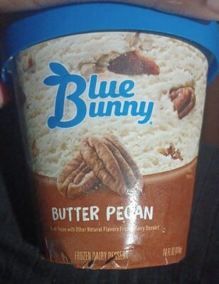 Butter Pecan Frozen Dairy Dessert, Butter Pecan