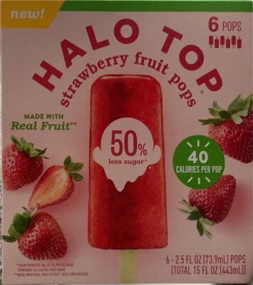 Strawberry Fruit Pops, Strawberry