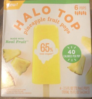 Pineapple Fruit Pops, Pineapple