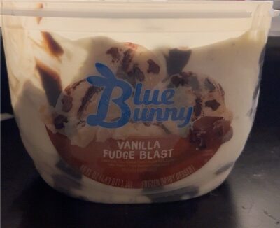 Vanilla Fudge Blast Flavor Frozen Dairy Dessert, Vanilla Fudge Blast