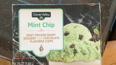 Mint Chip Mint Frozen Dairy Dessert With Chocolate Flavored Chips, Mint Chip