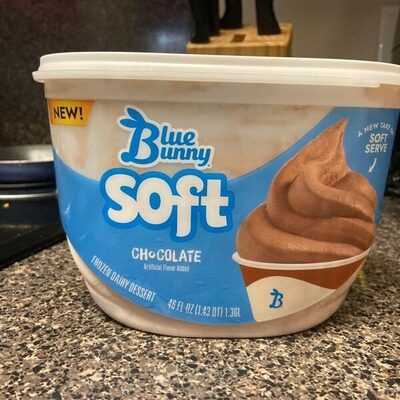 Chocolate Soft Frozen Dairy Dessert, Chocolate