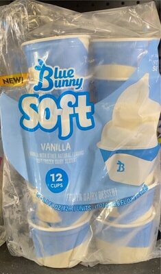 Vanilla Soft Frozen Dairy Dessert, Vanilla