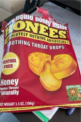 Honey Soothing Throat Drops